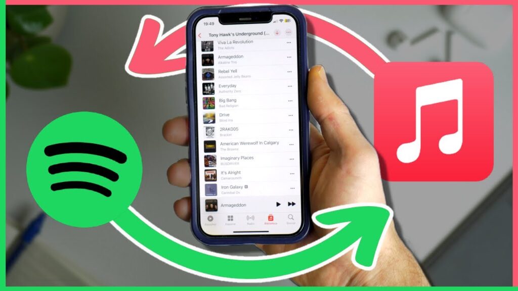 Pasar Playlist De Spotify A Apple Music