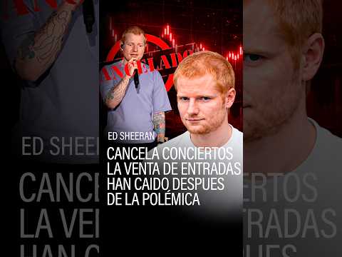 Ed Sheeran cancela un concierto: qué pasa con las entradas y cómo afectan las cancelaciones a una gira
